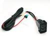 12V/24V Red Led Light Fit For Suzuki SX4 Swift Car Dual Interface Charger Adapter Socket QC3.0 USB Socket Adapter
