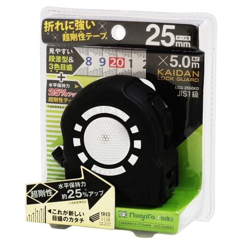 Niigata Seiki SK KAIDAN Lock Guard, Kaidan Scale, 25mm Width, 5m, LCG-2550KD, JIS Standard