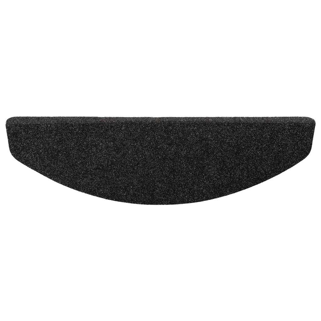 Self Adhesive Stair Protectors 15 pcs Black 80 x 28 x 3.5 cm