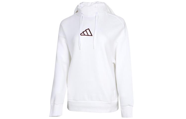 Adidas Sweatshirts Unisex White Hooded Moderate Regular GM1411 L