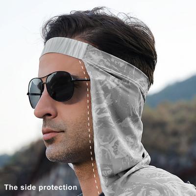 Halstuch für den Sommer, zum Radfahren, Sonnenschutz, UV-Schutz, atmungsaktiv, Stretch, für Herren und Damen, Outdoor-Sport, Angeln, kühlendes Halstuch, Schutz