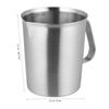 500Ml Stainless Steel Liquid Measuring Cup Precision Graduated Scale Easy Clean Reusable Kitchen Baking Utensil Silver