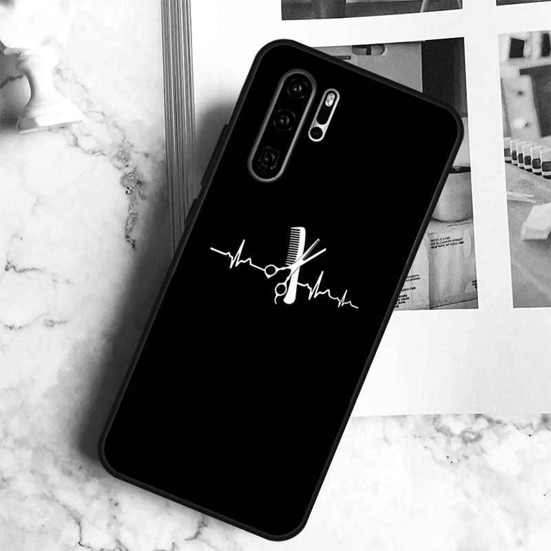 Hair Stylist Hairdresser For Huawei Nova 5T 9 10 SE 7i 8i 11i 12i Y60 Y61 Y70 Y72 Y73 Y90 Y91 P20 P40 P30 Lite Case