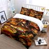 Demon Slayer Anime Bedding Set 3PCS Bedding set (1 duvet cover, 2 pillowcases, duvet not included)