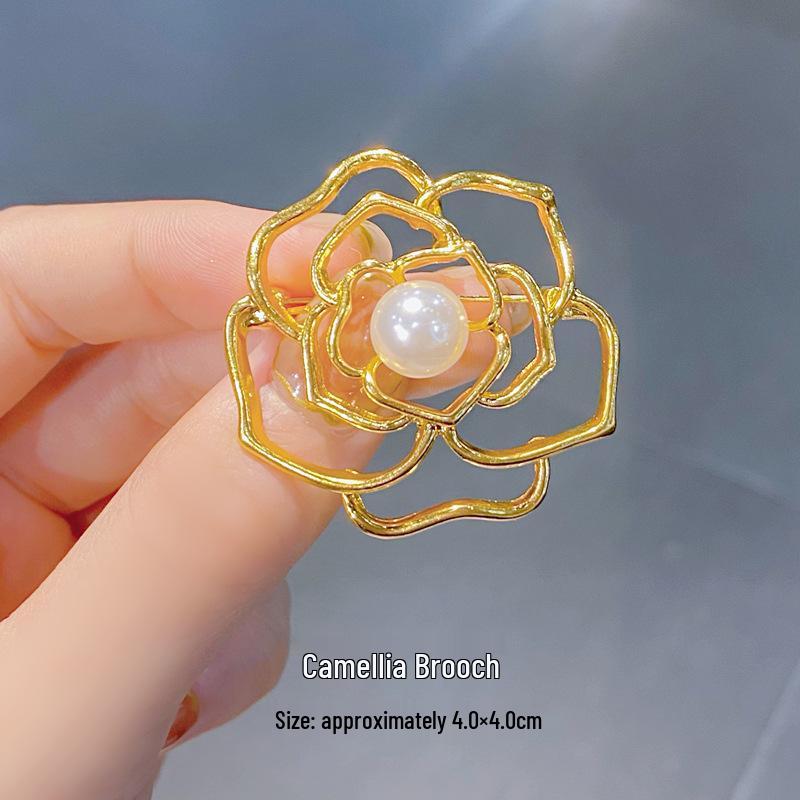 Elegante Schmetterlingsbrosche mit Perle – Damen-Modeschmuck-Anstecknadel von hoher Qualität