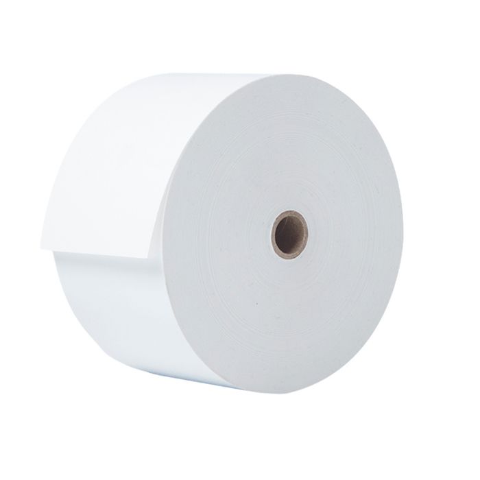 Rouleau De Papier Continu - BROTHER - 58mm - Blanc - 5,8 Cm X 101,6 M - Compatible Avec Plusieurs Modèles
