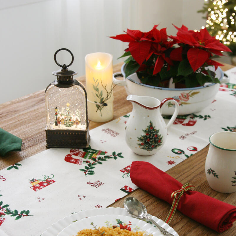 Ivory Table Runner for 4