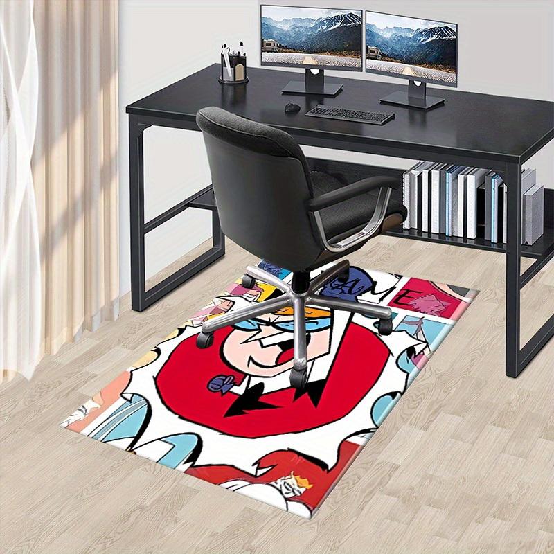 Dexter's Laboratory Ego Trip Office Carpet Soft Polyester Entrance Carpet Washable Non slip Machine