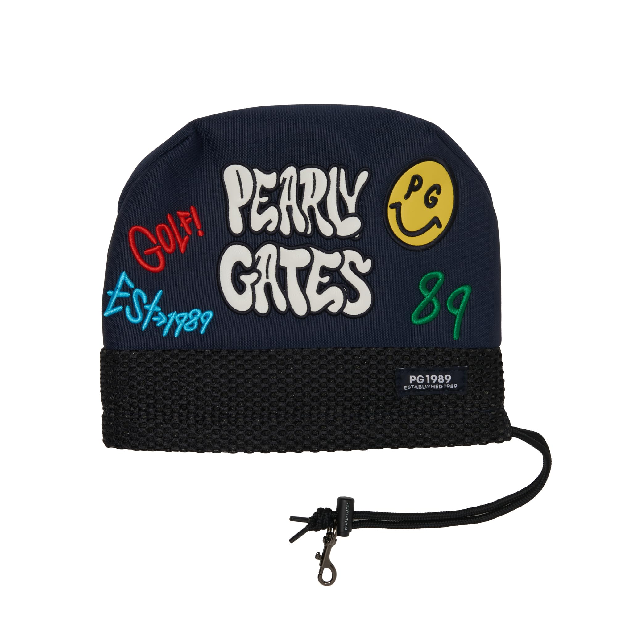 

[Pearly Gates] Iron cover [LoveGOLF series] (for ironsdraw cord) Golf IC 053-4184505 120Navy FR