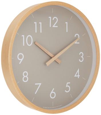 Creer CAMPAS Wall 4 X 31 X 31 Cm Clock, Large, Gray,