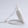 Silent Movement Bathroom Clock Nylon Lanyard Wall Mounted Clock Unique Desktop Clock  Bedroom