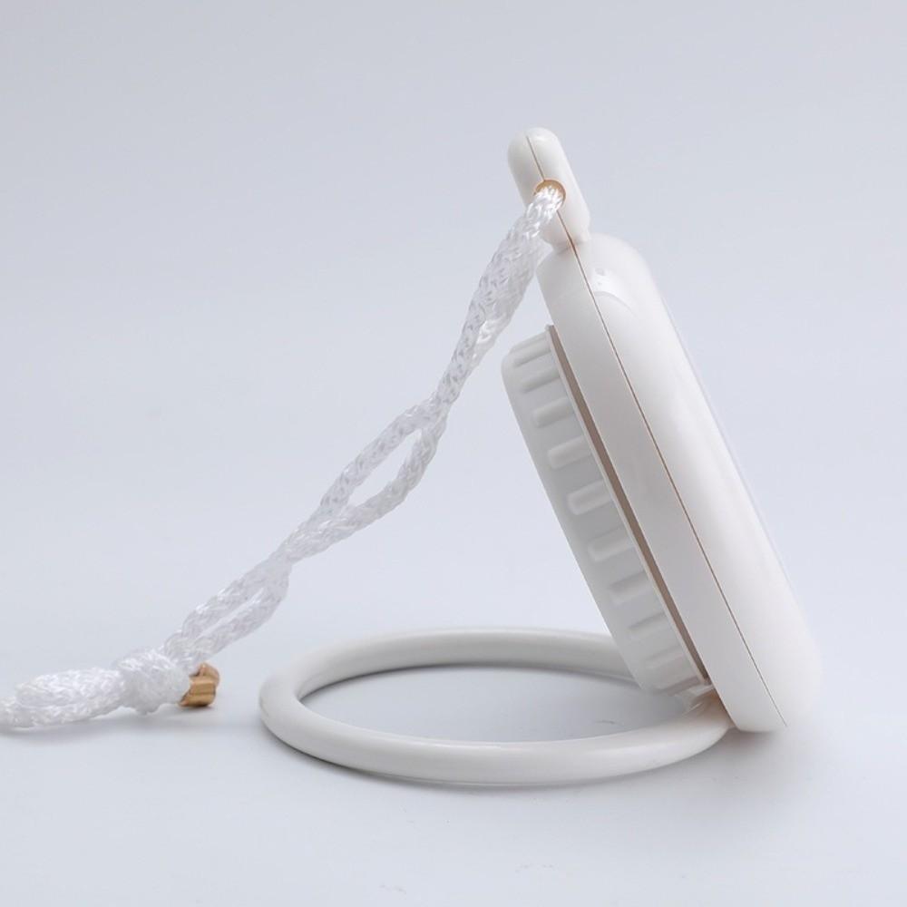 Silent Movement Bathroom Clock Nylon Lanyard Wall Mounted Clock Unique Desktop Clock  Bedroom