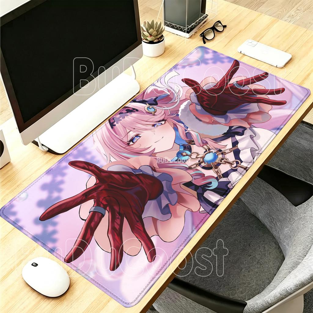 Wuthering Waves Denia Kawaii Anime Girl Gaming Mousepad Computer Keyboard Mouse Pad HD Printing Office Accessories XXL Desk Mat