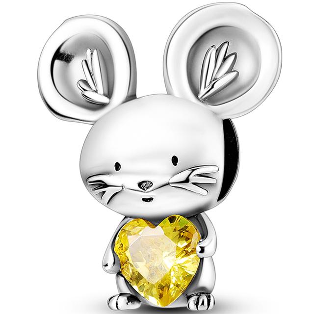 925 Silver Heart Silver Series Pendant Charm Beads Fit Original Bracelet Necklace For Women Diy Making Jewelry Gift