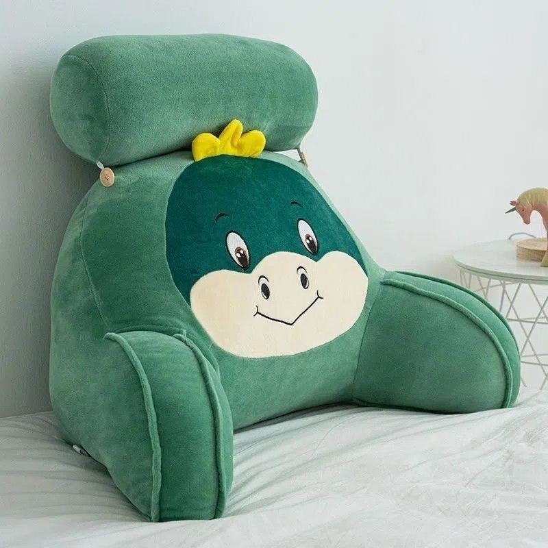 Cartoon Cute Waist Cushion Pillow Pillow Bedhead Soft Bag, Sofa Cushion Dormitory Office Chair Cushion Bed Back Cushion