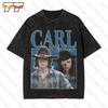 Carl Grimes 90s Walking Dead Chandler Riggs Vintage Oversized Tshirt Gwm4