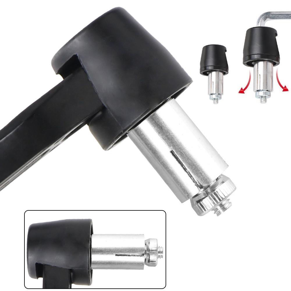 Handprotektoren, 2 Stück, für Motorrad-Scooter, Mountainbike, E-Bike, Lenkerenden, CNC-Motorrad-Handschützer, Fallschutz aus Aluminiumlegierung