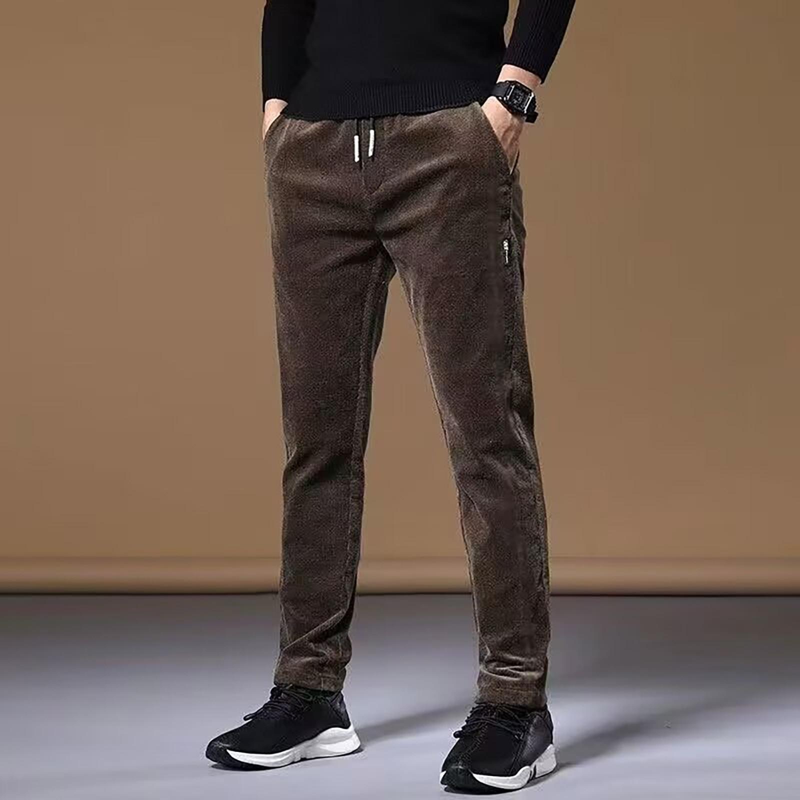 

Мужские комбинезоны, повседневные брюки с несколькими карманами и завязками, походные брюки, хлопковые саржевые брюки XXXL кофейный