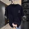 Trendy Brand Short-Sleeved Pure Cotton Men'S Printed T-Shirt Trendy Men'S And Women'S Versatile Round Neck T-Shirt Men'S