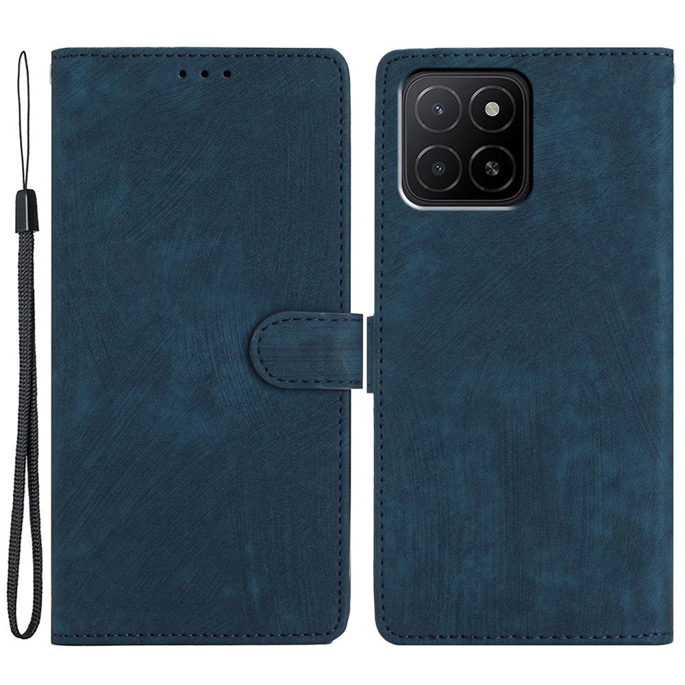 Für Honor X5b/X5b Plus Hülle mit Kartenfächern Hautgefühl PU-Leder Handyhülle Ständer