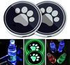 Zhonghua LED Coaster, 2 Pack Car Cup Lamp Holder, Beauty LED Coaster Lamp Holder
