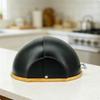 Bread Box DomeShaped Bin Countertop Container for Home Cooks, Kitchen