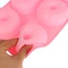 Silicone Donut Mold 6 Cavity Chocolate Mold Pastry Bread Cake Mould Non-Stick Dessert Mold Diy Baking Tray Doughnut Making Tool