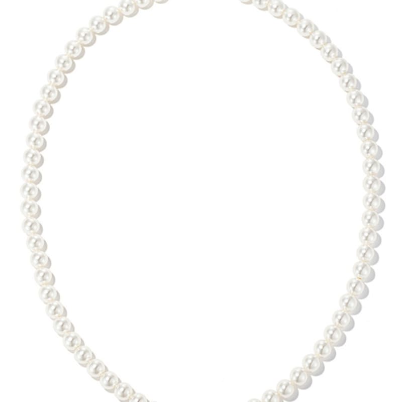 IBAE Symbol Pearl Necklace 6mm
