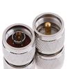 1X N Male Plug To Uhf Pl-259 Pl259 Male Straight Radio Rf Adapter Connector