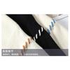 Loose Fit Japanese Style Color Block Thick Knit Sweater Unisex