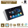 Car Radio Multimedia MP5 Player Head Unit Stereo BT For Toyota Avensis T250 2003-2008