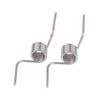 2Pcs/Set Refrigerator Divider Door Hinge Spring Accessories Baffle Strong Stainless Steel Refrigerator Door Torsion Springs