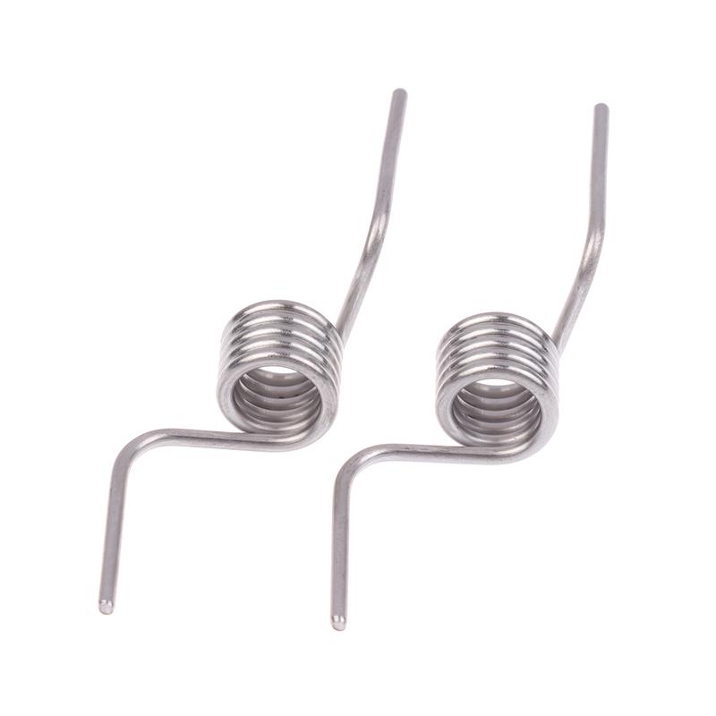 2Pcs/Set Refrigerator Divider Door Hinge Spring Accessories Baffle Strong Stainless Steel Refrigerator Door Torsion Springs