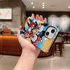 Disney phone case, double-layer protective cover, suitable for iPhone X/XS/SE/7/8/11/12/13/14/15/16/17 Pro Max Plus