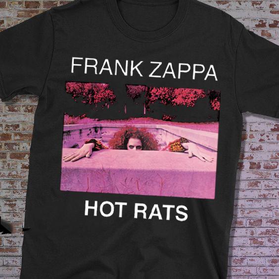Frank Zappa Hot Rats adult T-Shirt Tee Men Short Sleeve All Size S -5XL Unisex T-Shirt XL