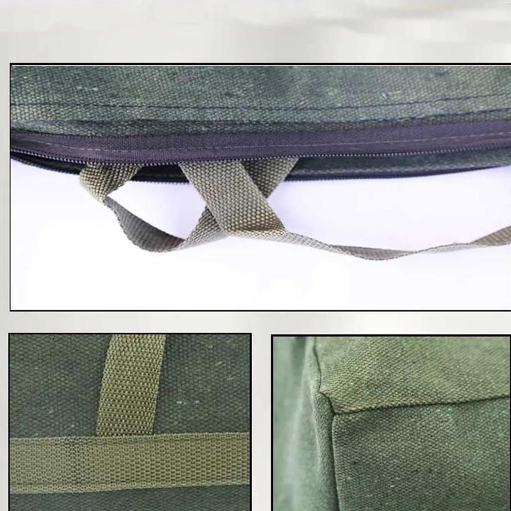 Tool Kit Thickened Canvas Electrician Bag Car Kit Auto Bag Handbag Storage Bag Multi Functional Bag