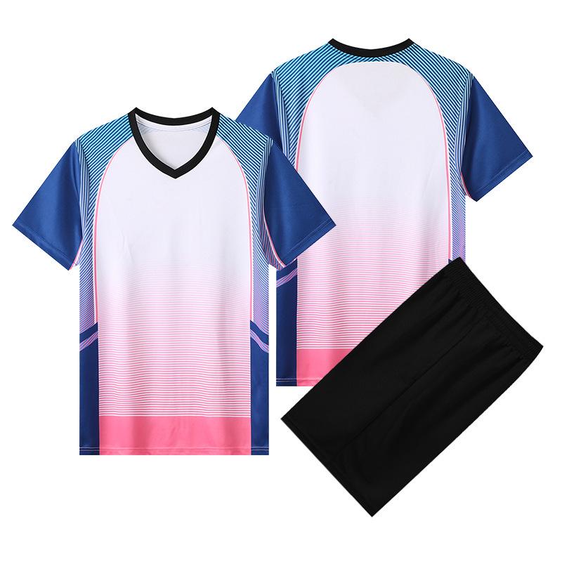 Men's & Women's Quick-Dry Volleyball Team Uniform Set - Short-Sleeve, Custom Printing Available