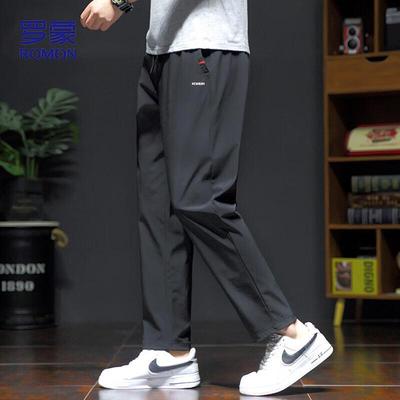 Men's Casual Quick-Dry Straight-Leg Pants