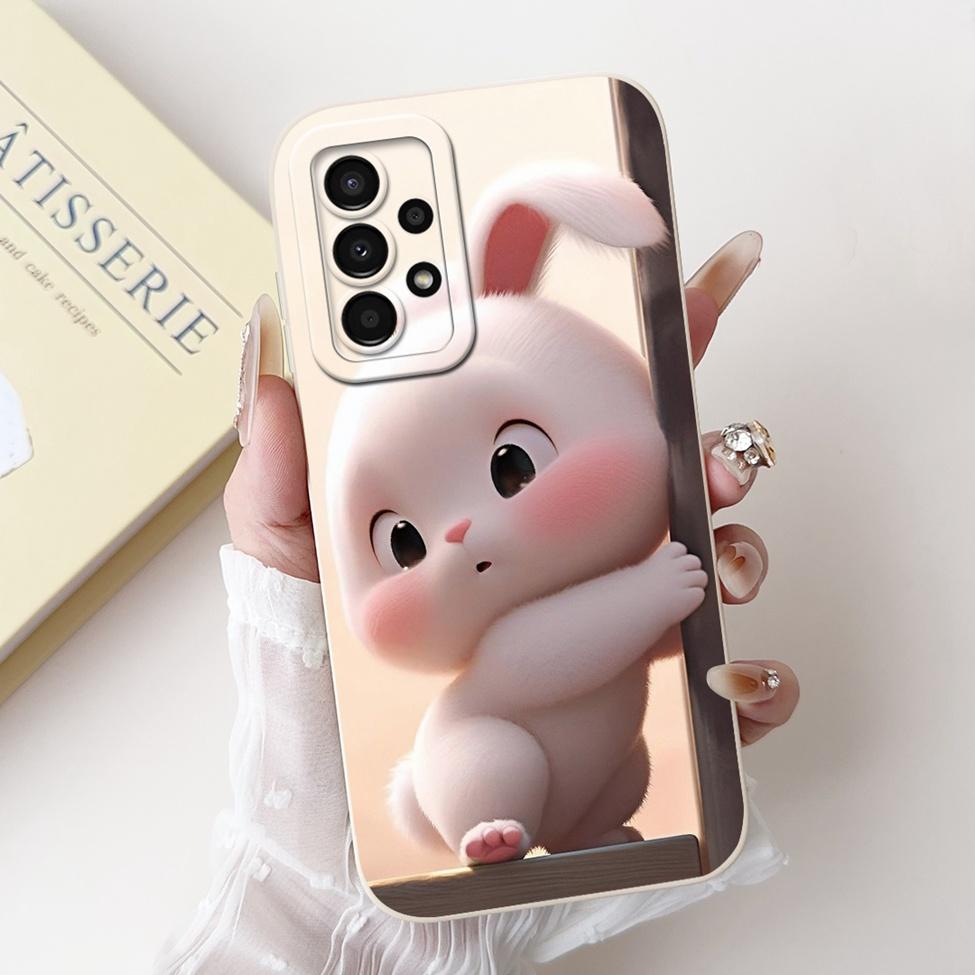 For Samsung A23 4G A235F Case 5G A236U Silicone Cute Cat Fashion Butterfly Love Painted Cover For Samsung Galaxy A23 Phone Case