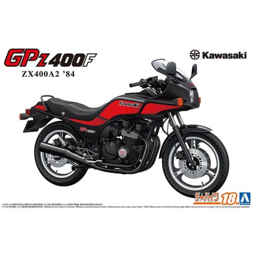 Aoshima Bunka Kyozai (AOSHIMA) 1/12 Scale The Bike Series No. 18 Kawasaki ZX400Z2 Gpz400F 1984 Plastic Model