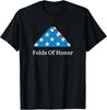 Folds of Honor Fallen Military First Responders Patriotic T-Shirt