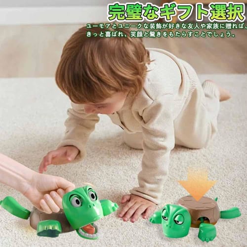 KASELIN Funny Turtle Coaster, Cute Turtle with Moving Limbs and Expressive Face, Funny Turtle Coaster, 3D Creative Coaster, Quirky Turtle Coaster, Des