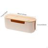 Cable Management Box Cord Organizer Office Concealer Modern Electrical Case