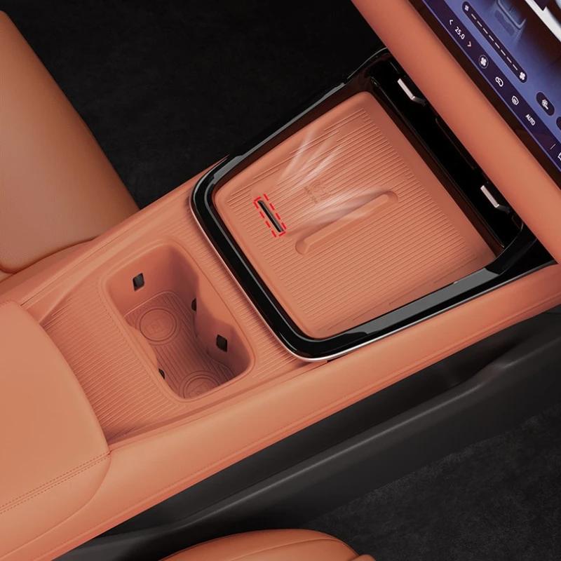For Changan DEEPAL S05 2024 Central Control Panel Silicone Protective Pad Scratch-Resistant Anti Skid Car Interior Accessories