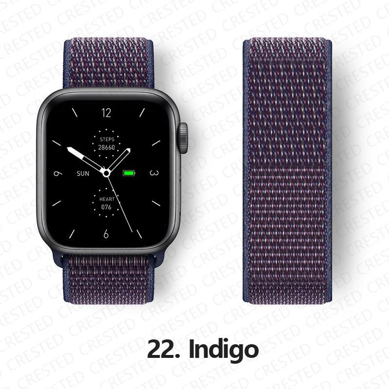 Pasek Nylonowy z Pętelką Do Pasków Apple Watch 44mm 40mm 49mm 41mm 45mm 46mm paski Bransoleta iWatch Seria 7 6 5 se 8 9 ultra 2 3 10 11