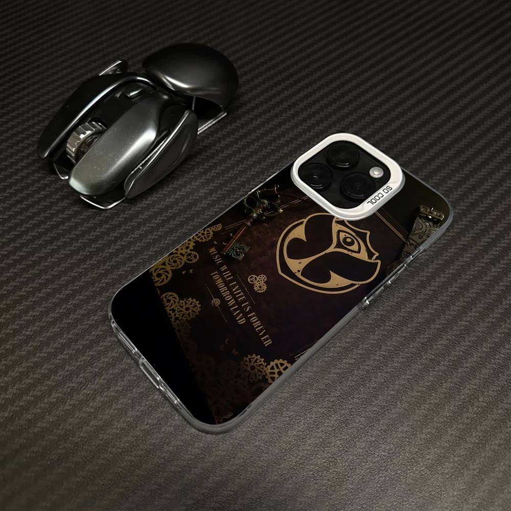 T-tomorrowland Logo Phone Case For iPhone 16 15 14 13 12 11 Pro Max 17 Plus Colorful Cover