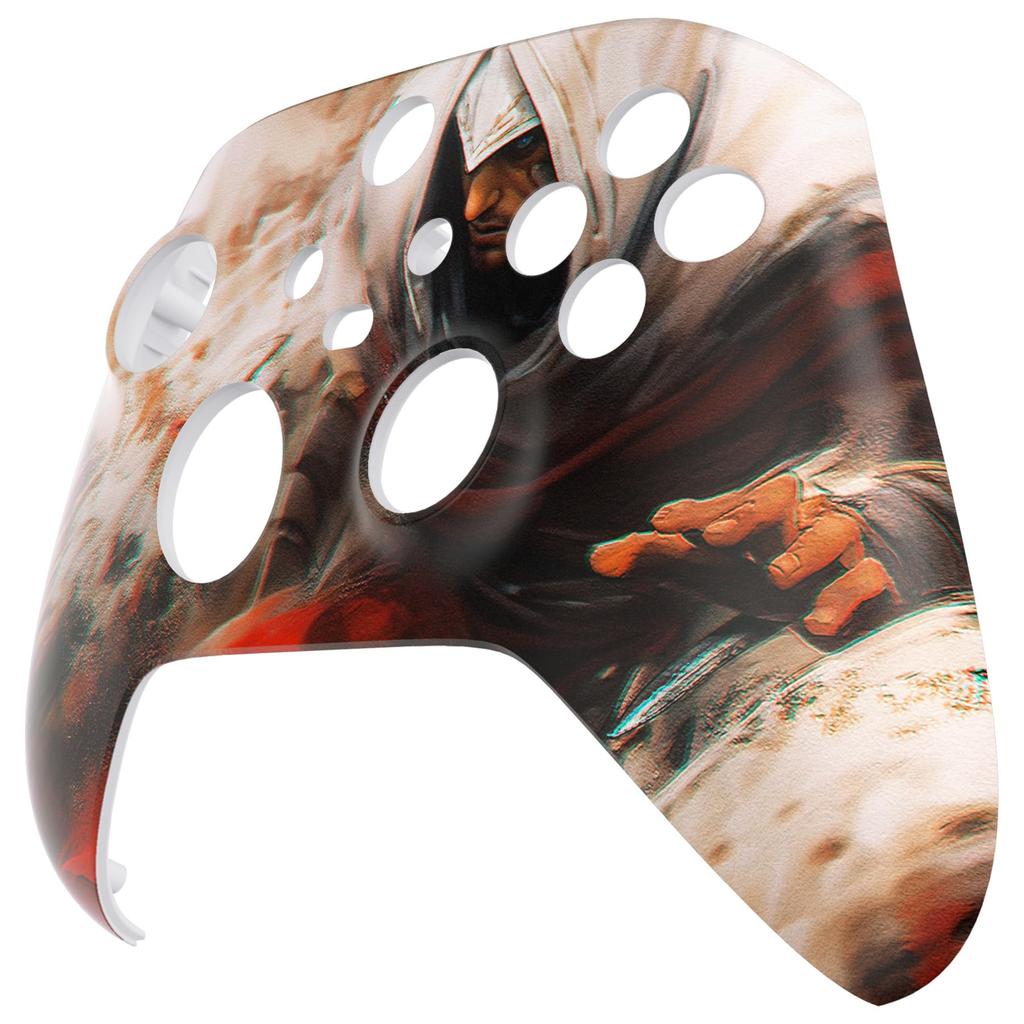 Benutzerdefiniertes vorderes Gehäuse für Xbox Series mit einer leicht abdeckenden Frontplatte für Xbox Series und Xbox Core, nicht eXtremeRate's X/S, von Horror inspiriert