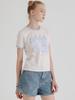 LA MAISON STUDIO Sunstar Ringer Short Sleeve T-Shirt White Blue (Fcg2Ts769W)