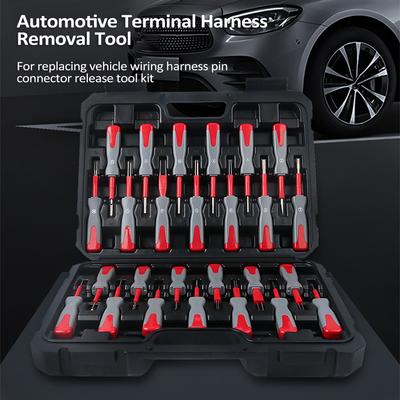 26 Pcs Terminal Removal Tool Kit For Replaces Universal Vehicle Wire Harness Pin Connector Release Tool Set