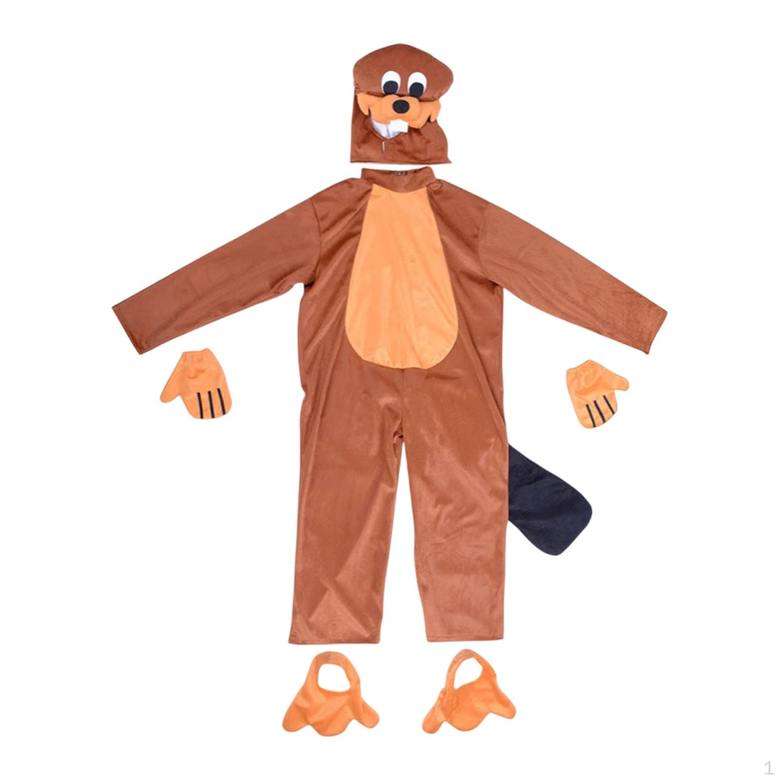 

Костюм річкової видри для дорослих Зручний одяг для сну Вечірні сувеніри Приладдя XL